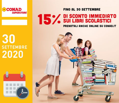 Conad 15 Di Sconto Sui Libri Scolastici Offerte Qui