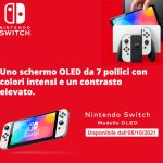 Nintendo switch Oled prenotala su Amazon